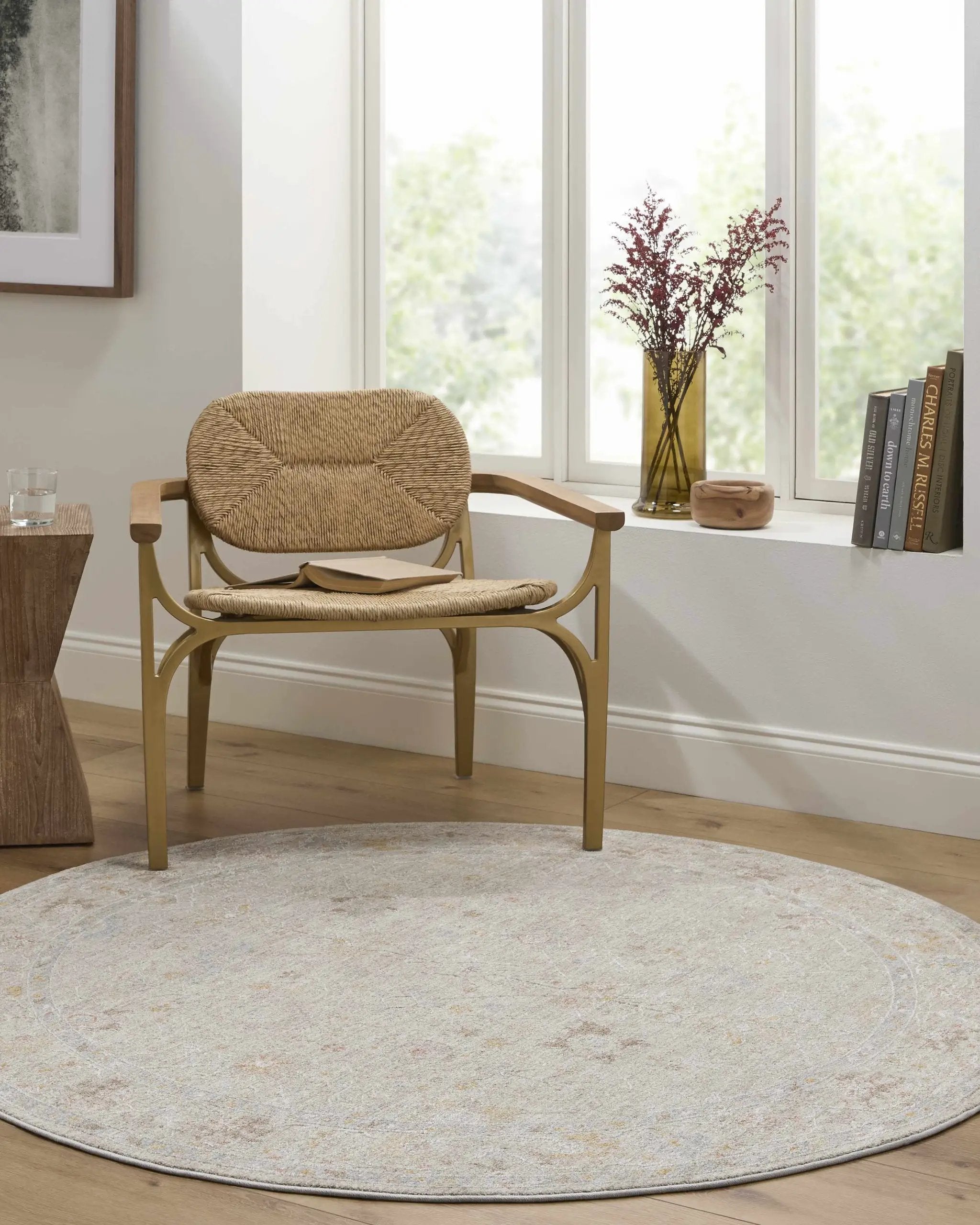 Amina Oushak Thick Luxe Area Rug by Boutique Rugs
