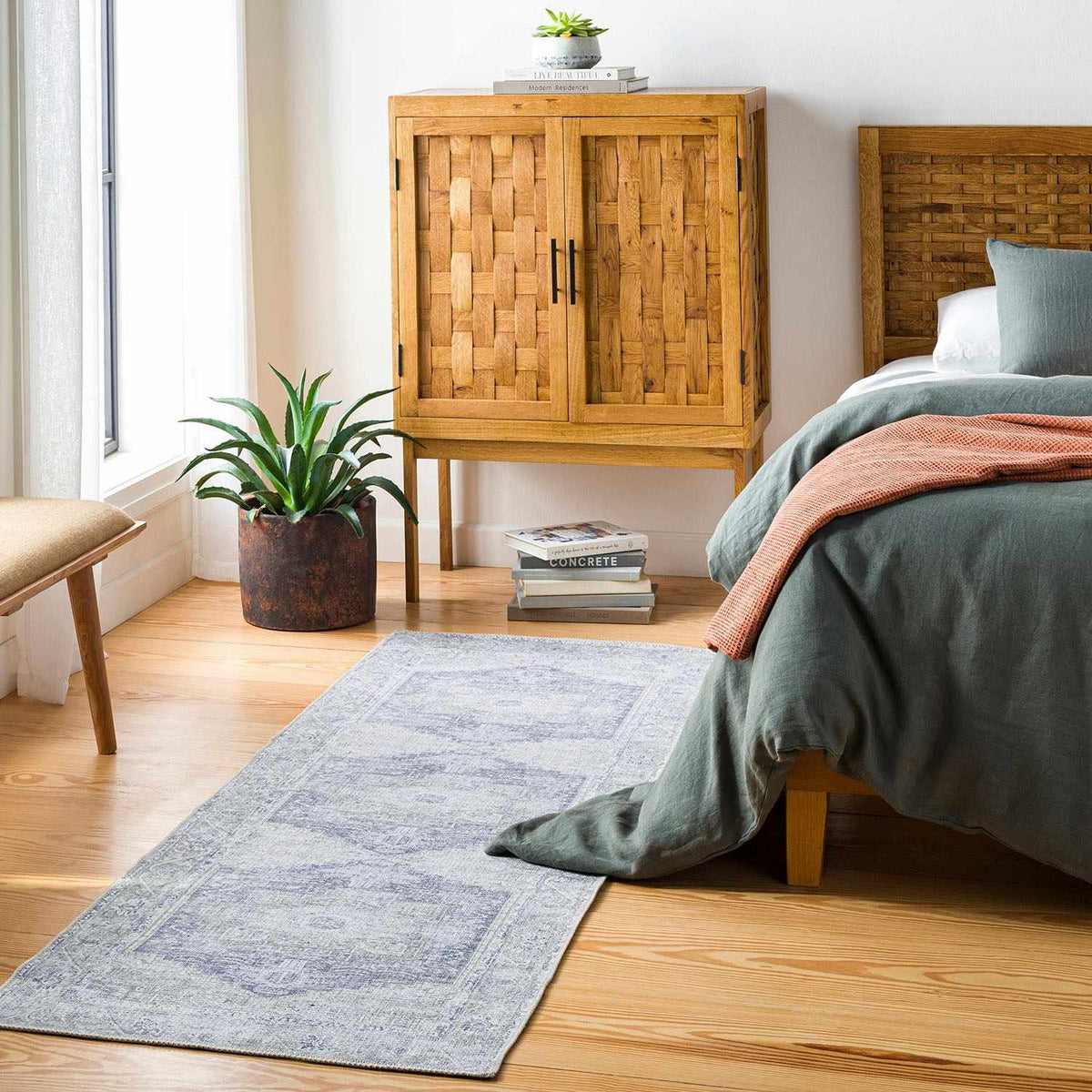 Olive Rosman Area Rug - Clearance, installed in a room 3
