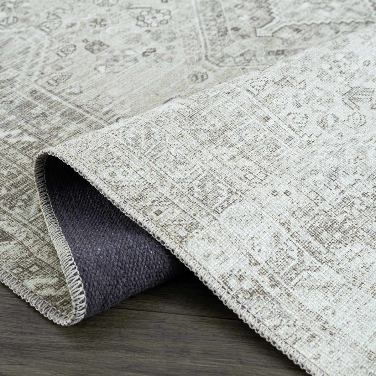 Barny Sage Flat Pile Washable Rug, photo 15 of 23
