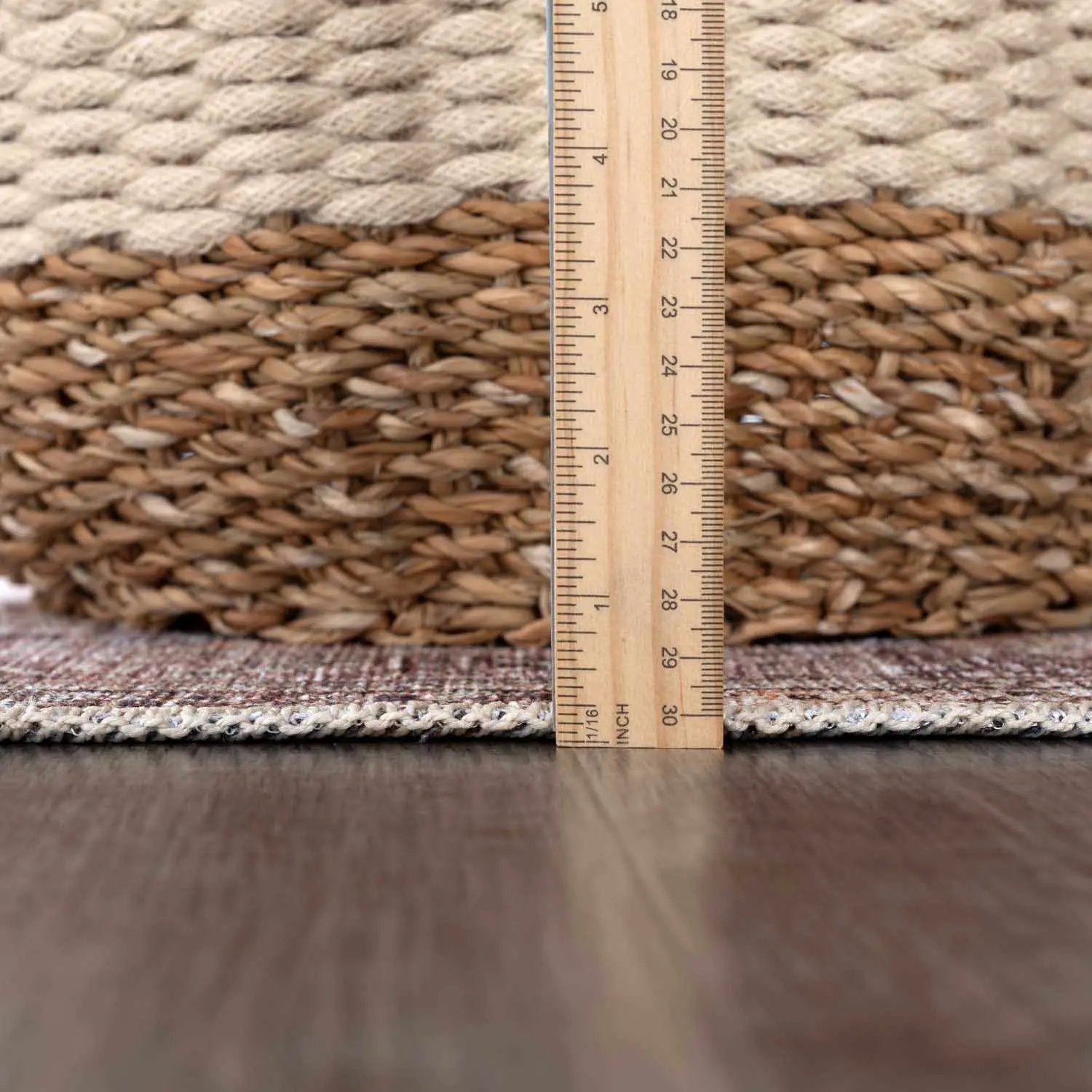 Barny Tan Washable Area Rug by Boutique Rugs