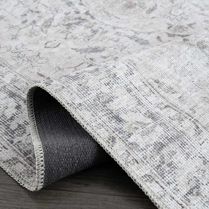 Haile Green & Pink Washable Area Rug - Clearance by Boutique Rugs