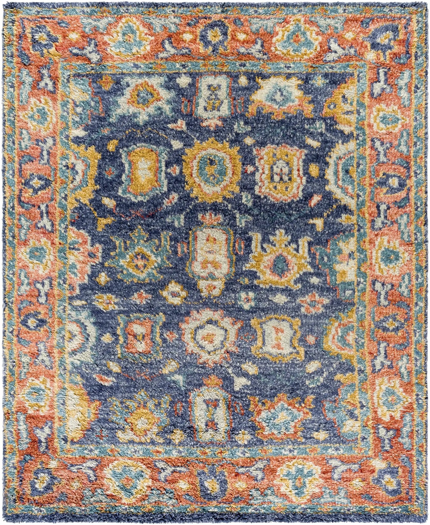 Ankara Premium Wool Area Rug - Clearance by Boutique Rugs