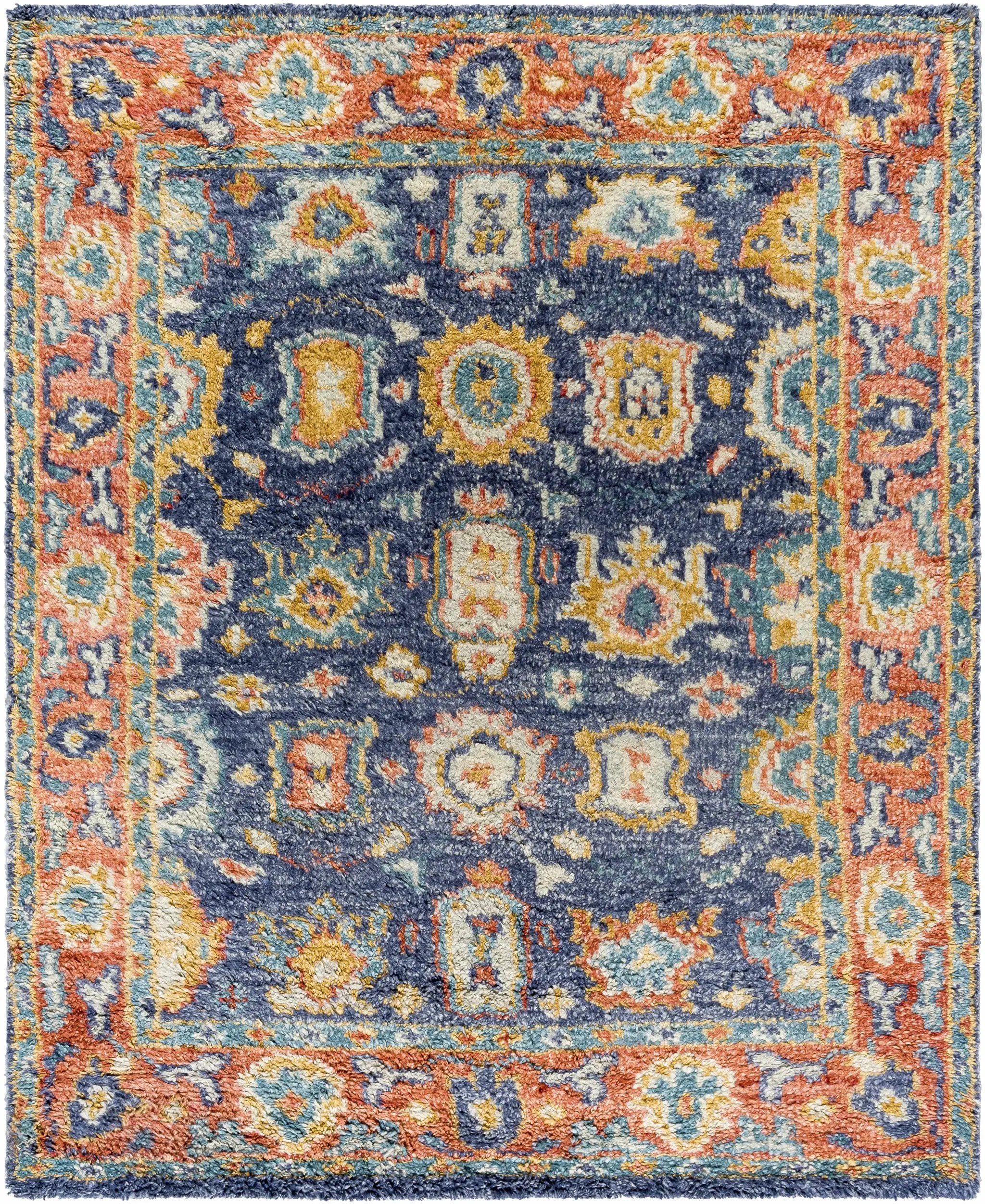 Ankara Premium Wool Area Rug - Clearance by Boutique Rugs