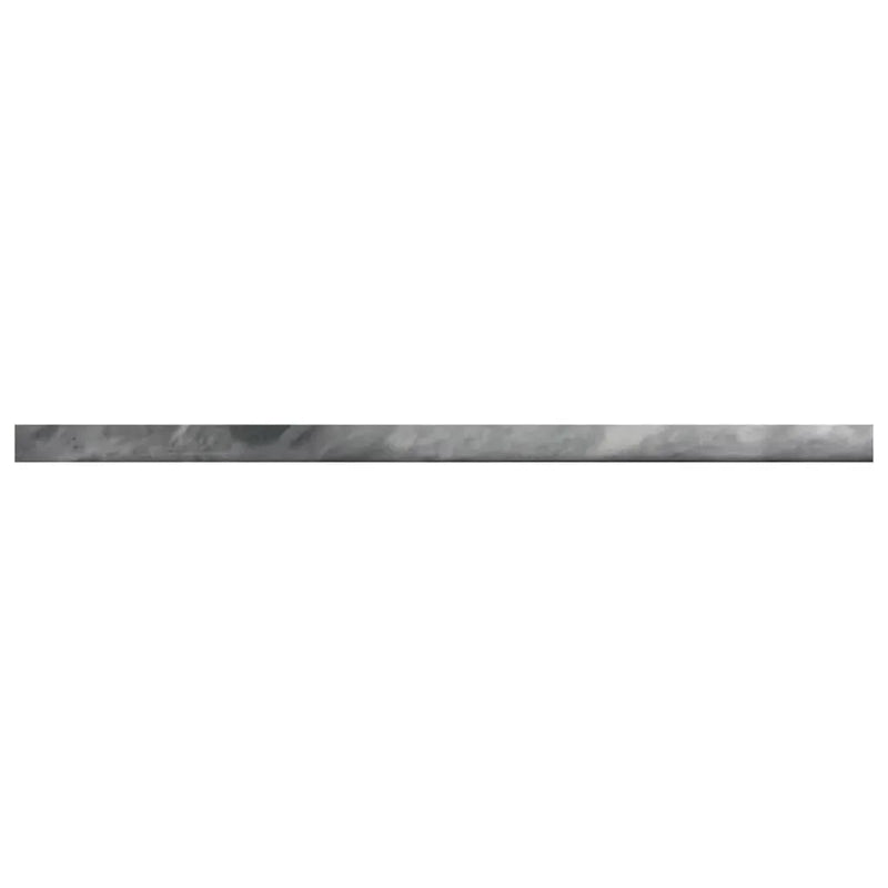Gray 0.5x12 Honed Calacatta Bluette Pencil Marble Tile Trim (10 pack, 0.5 sq ft/case) by Apollo Tile