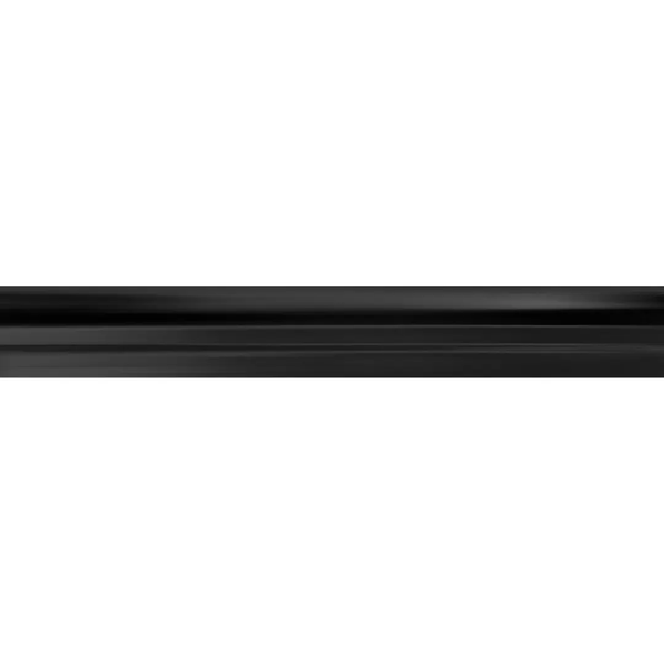 Eastern Black 2x12 Chair Rail Polished Marble Tile Trim (10 pack, 1.667 sq ft/case)