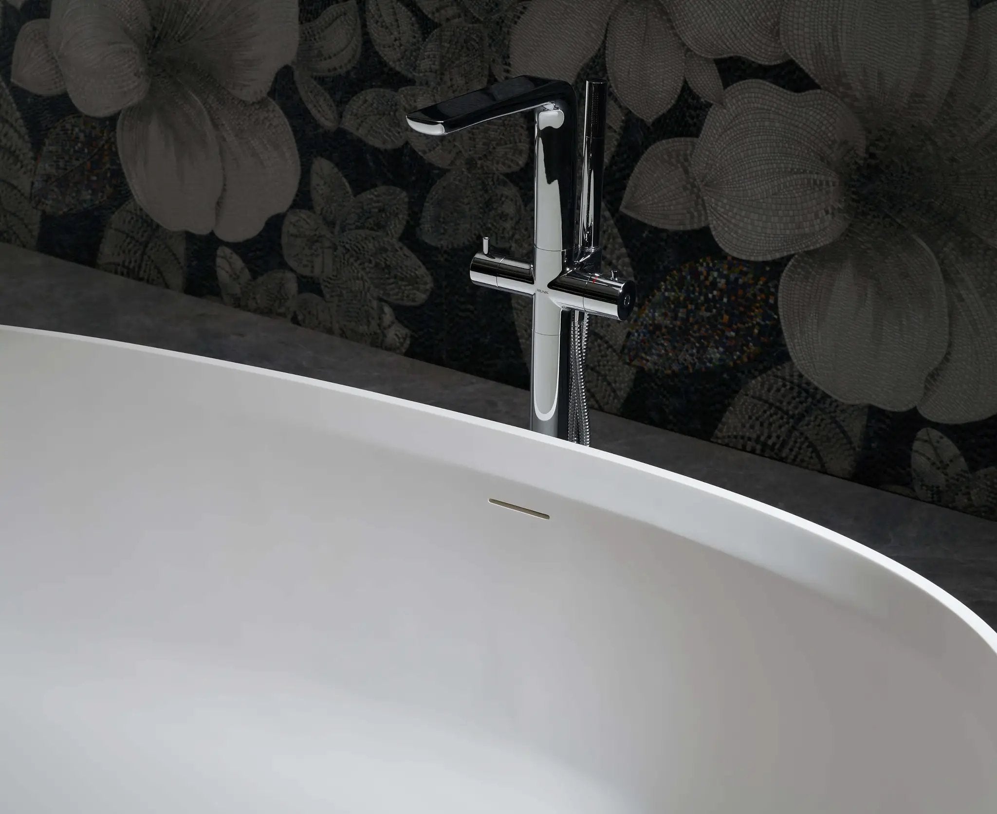 Arden 67” Freestanding Solid Surface Bathtub by Ancerre Designs