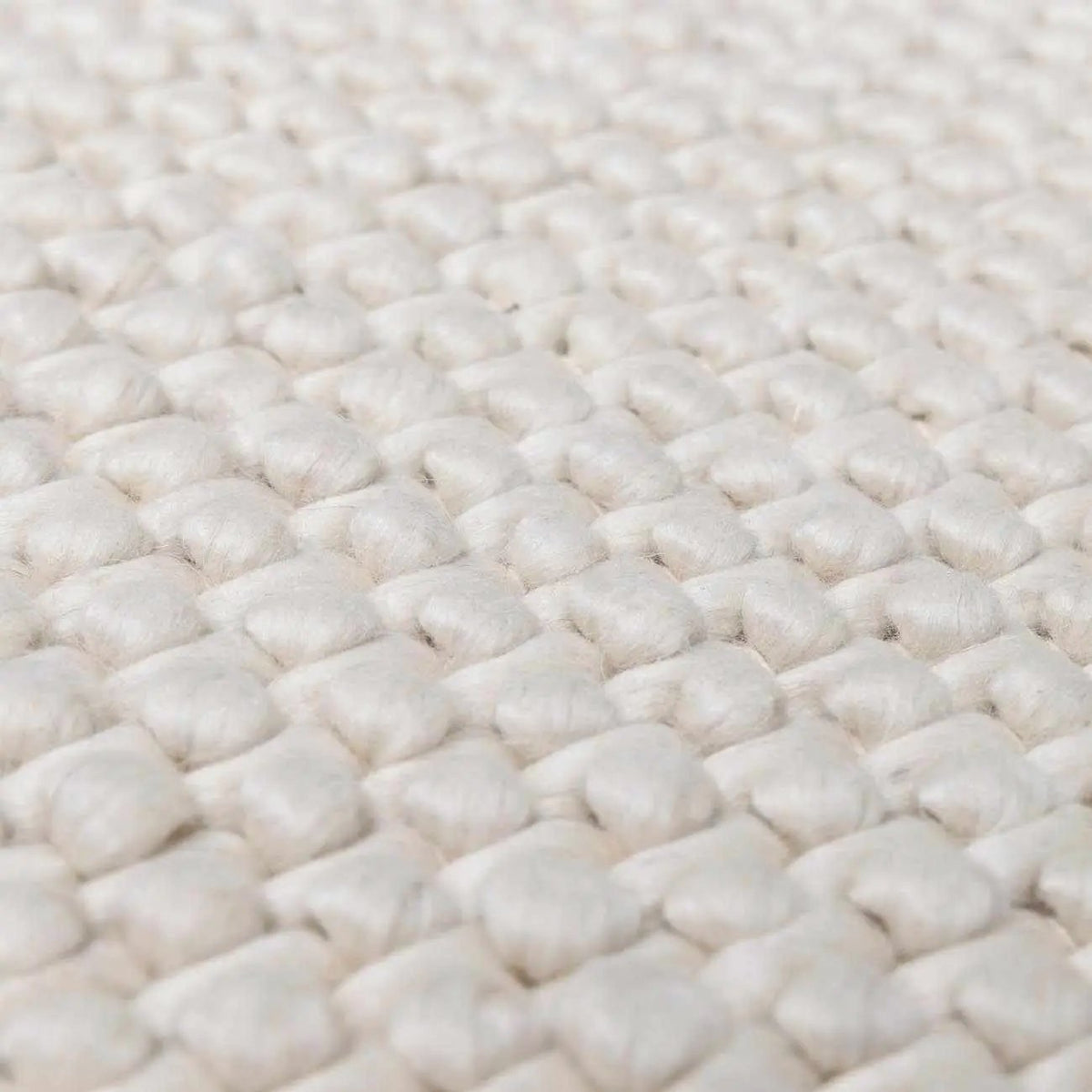 Lucerne Plain Cream Wool Rug LNE-1000, photo 7 of 11