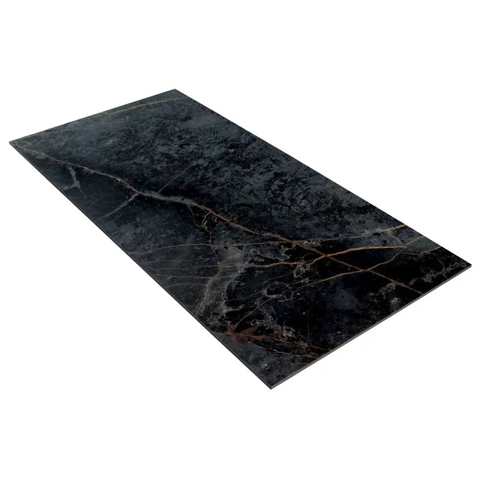 Charcoal Gray with Fiery Copper 24x48 Matte Porcelain Large Format Tile (2 pack, 15.5 sq ft/case) by Apollo Tile