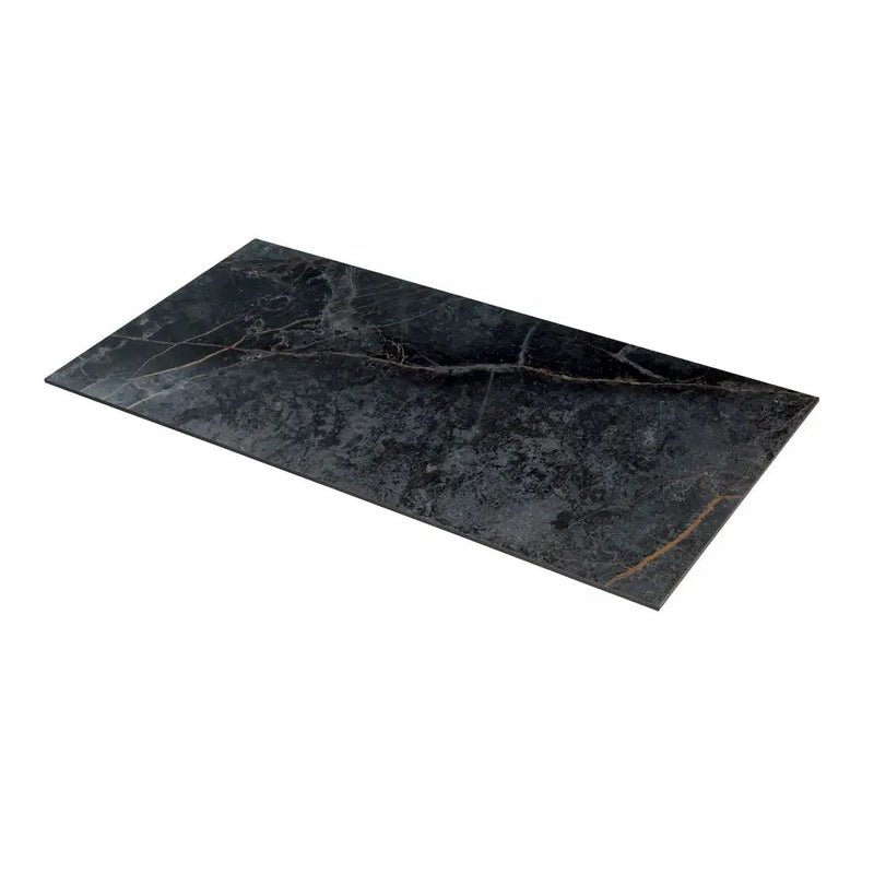 Charcoal Gray with Fiery Copper 24x48 Matte Porcelain Large Format Tile (2 pack, 15.5 sq ft/case) by Apollo Tile