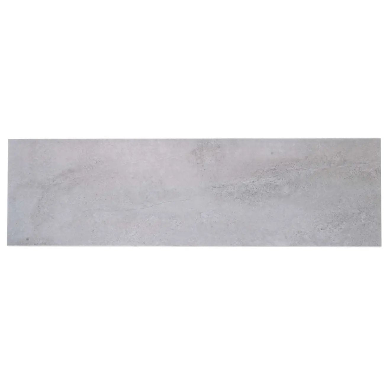 Platinum Gray 12x40 Matte Field Ceramic Tile (4 pack, 12.45 sq ft/case) by Apollo Tile