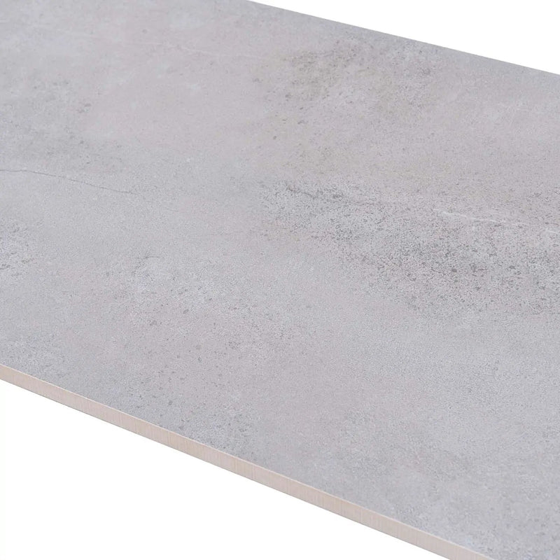 Platinum Gray 12x40 Matte Field Ceramic Tile (4 pack, 12.45 sq ft/case) by Apollo Tile