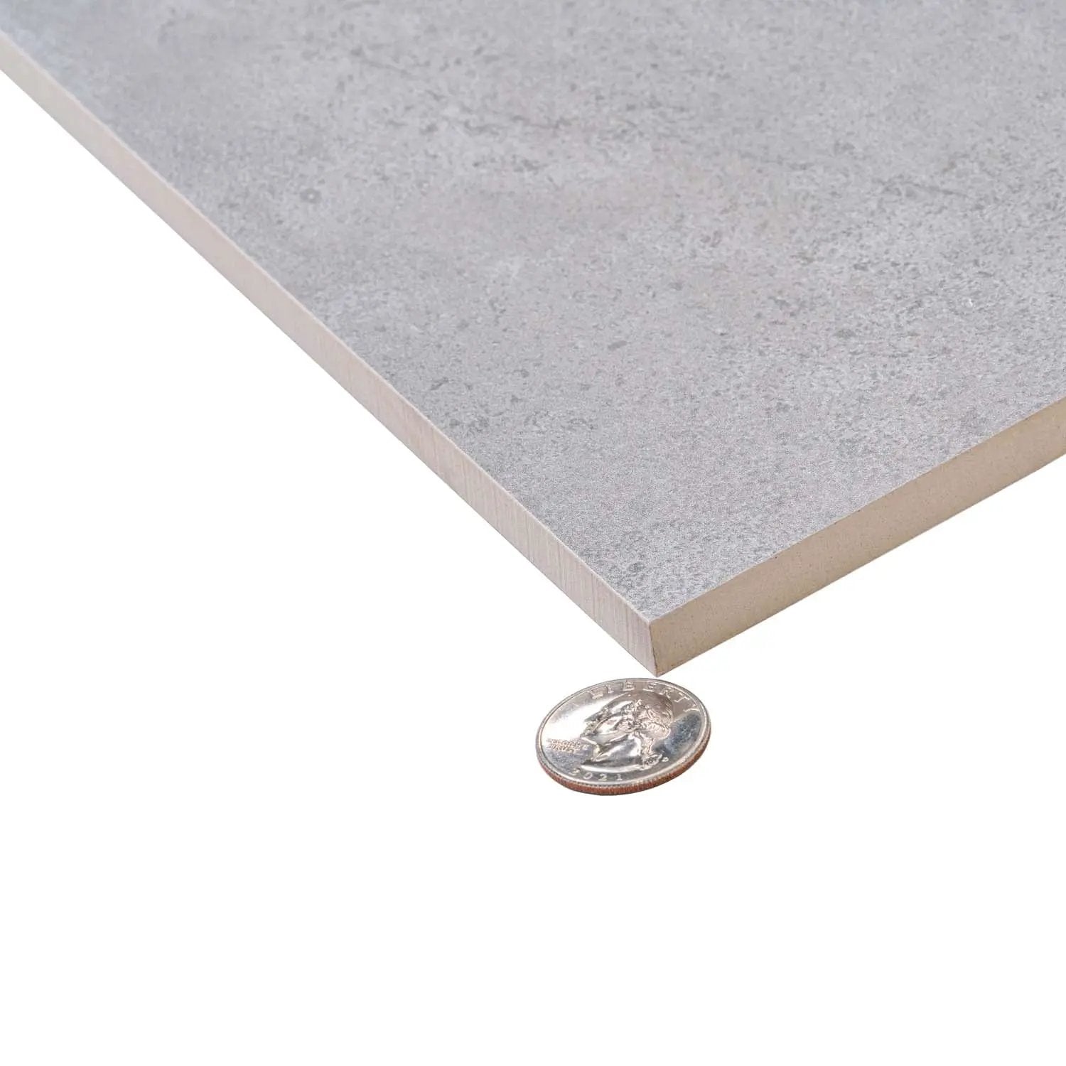 Platinum Gray 12x40 Matte Field Ceramic Tile (4 pack, 12.45 sq ft/case) by Apollo Tile