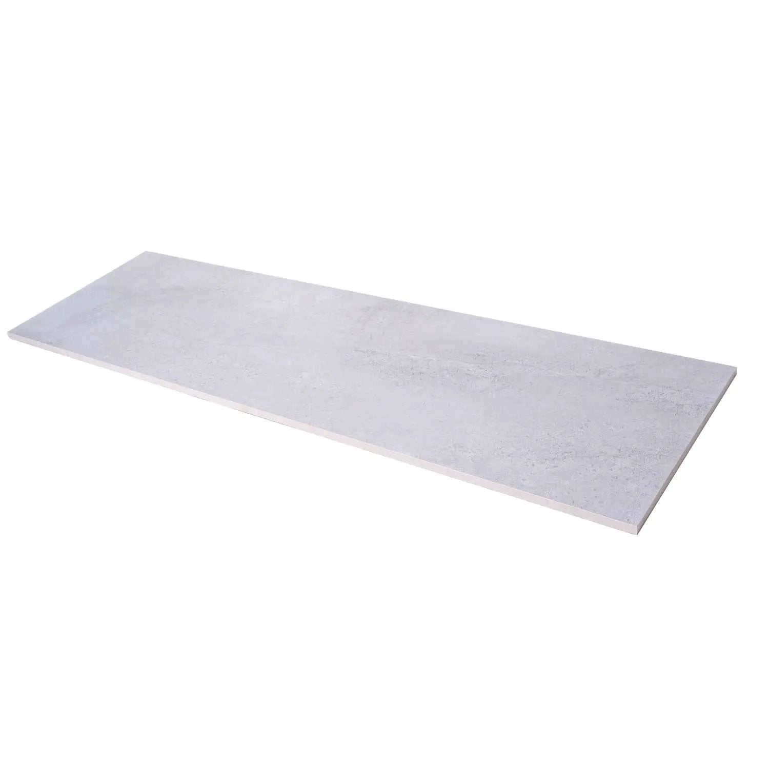 Platinum Gray 12x40 Matte Field Ceramic Tile (4 pack, 12.45 sq ft/case) by Apollo Tile