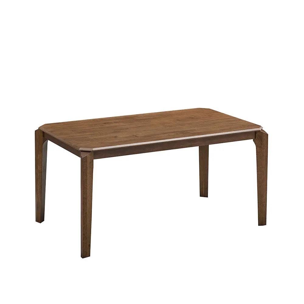 ACTU 59” Solid Wood Mid-Century Modern Dining Table Set for Small Spaces (Seats 4–6) by ACTU FURNITURE