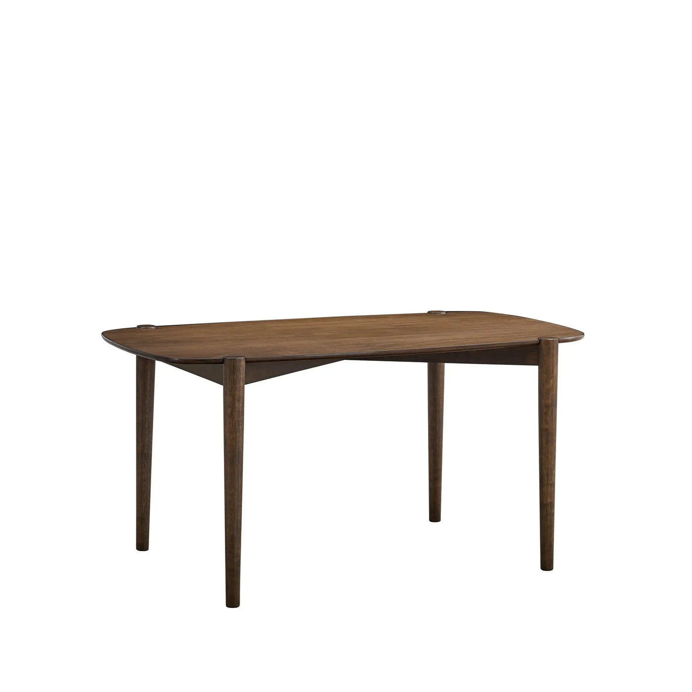 ACTU 58” Mid-Century Modern Dining Table Set for Small Spaces (Seats 4–6) by ACTU FURNITURE