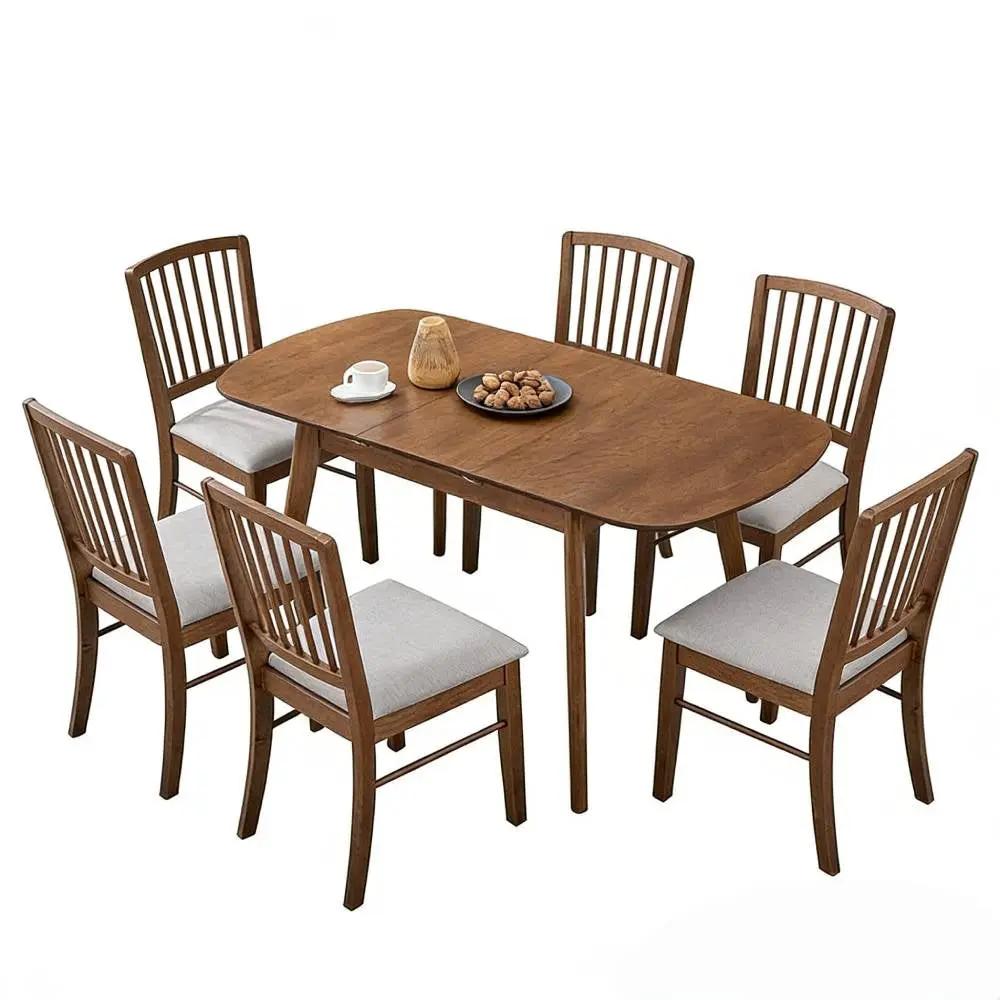 ACTU Extendable Dining Table Set for Small Spaces (Seats 4–6) by ACTU FURNITURE
