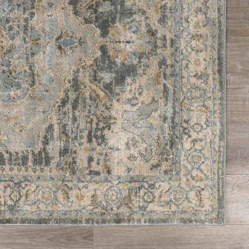 Vaeda Blue Thick Luxe Rug by Boutique Rugs