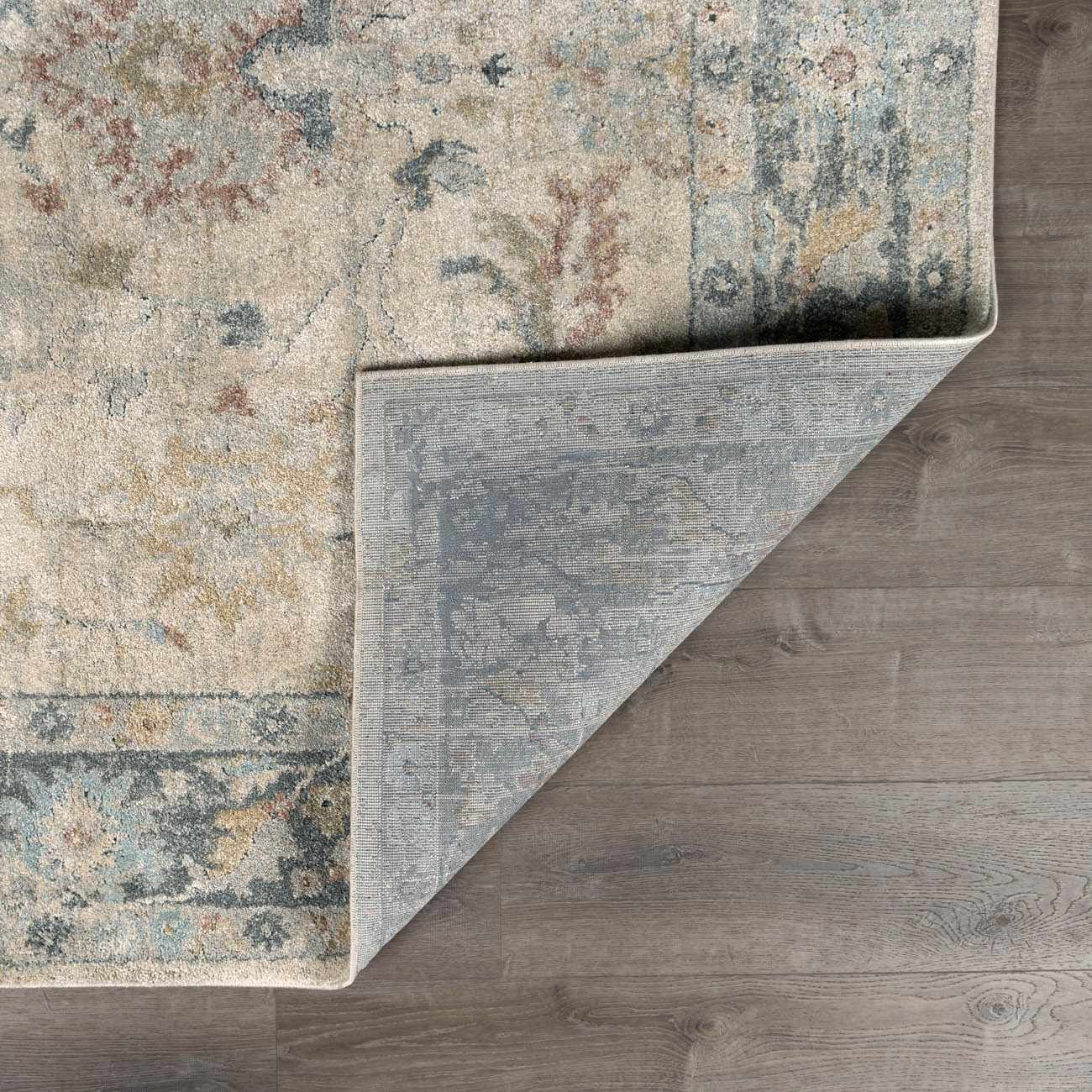 Ahmaud Beige & Light Gray Thick Luxe Area Rug by Boutique Rugs