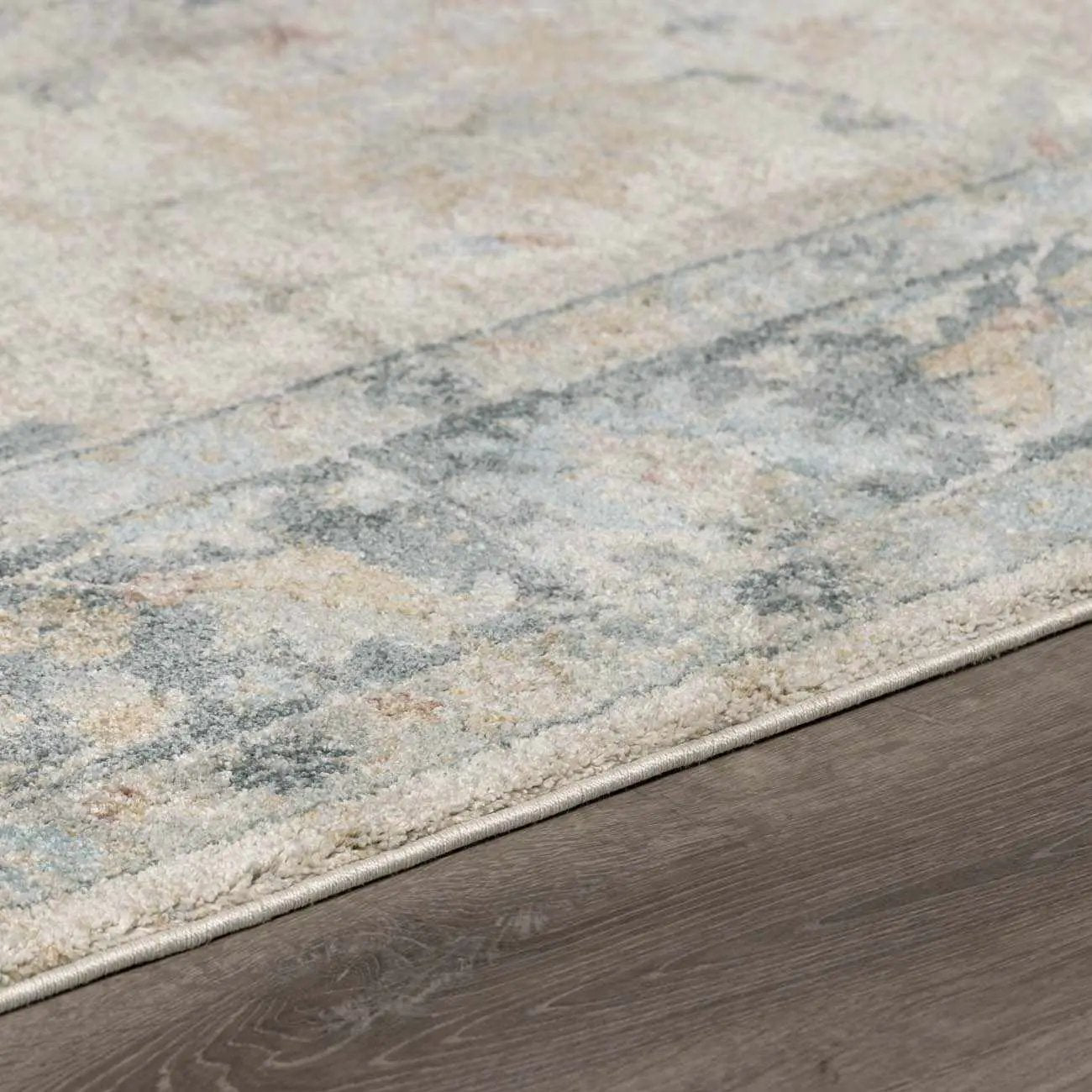 Ahmaud Beige & Light Gray Thick Luxe Area Rug by Boutique Rugs