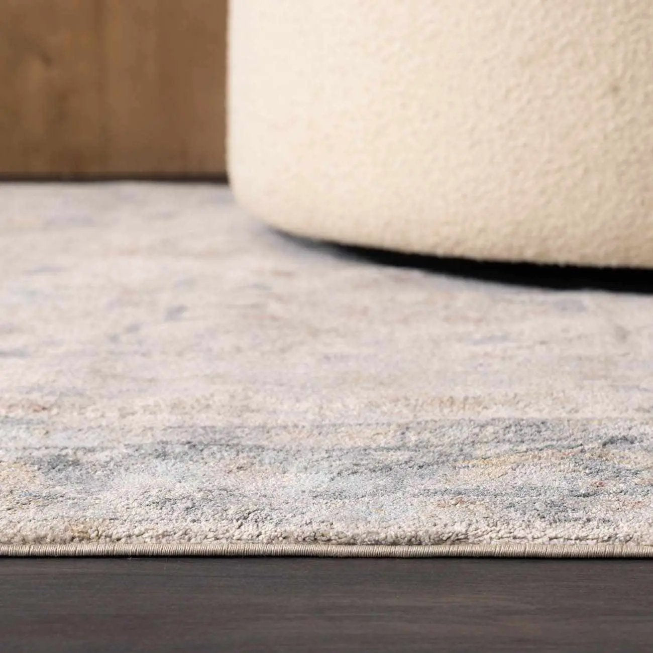 Ahmaud Beige & Light Gray Thick Luxe Area Rug by Boutique Rugs