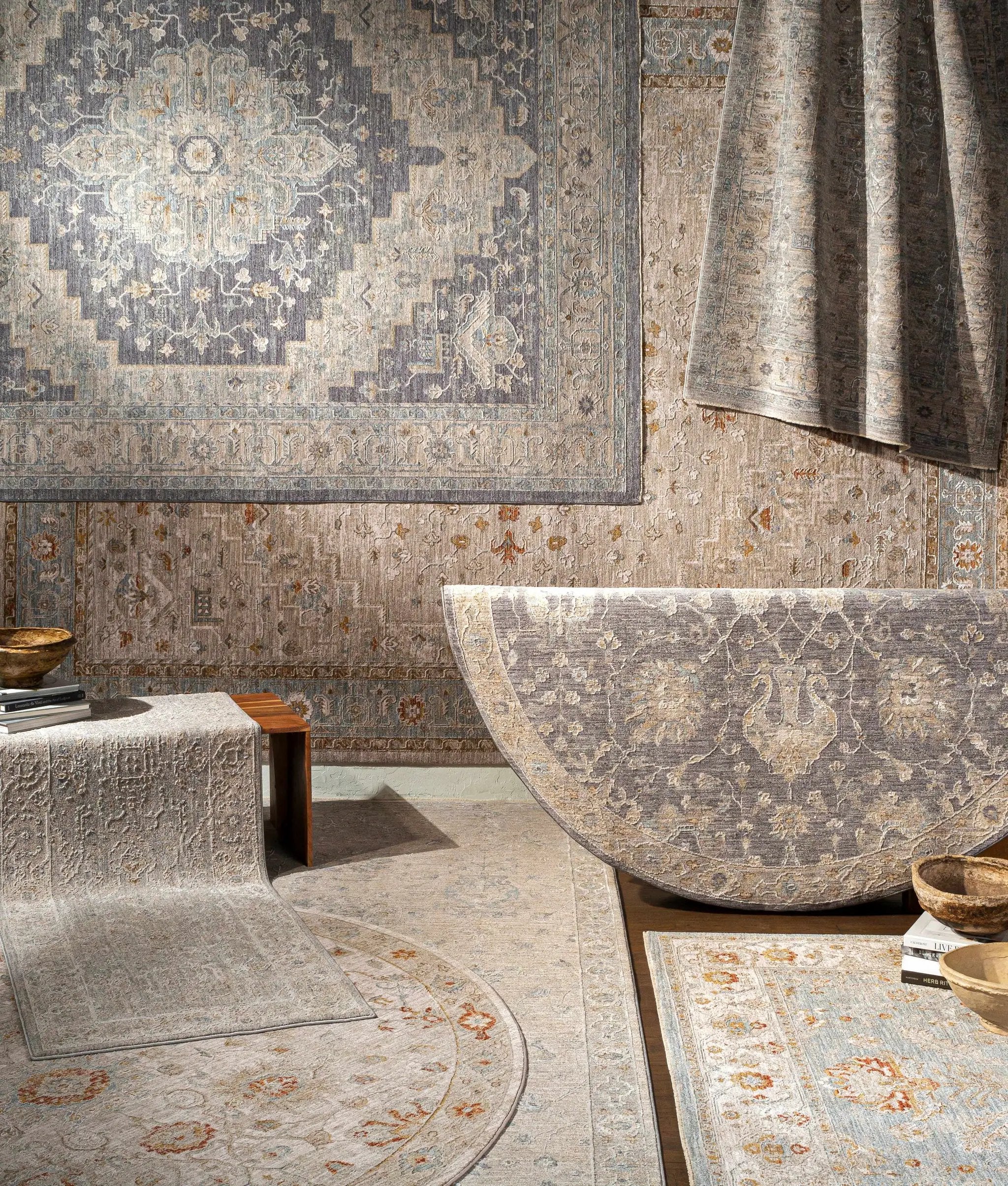 Monterey Gray Thick Luxe Persian Rug by Boutique Rugs