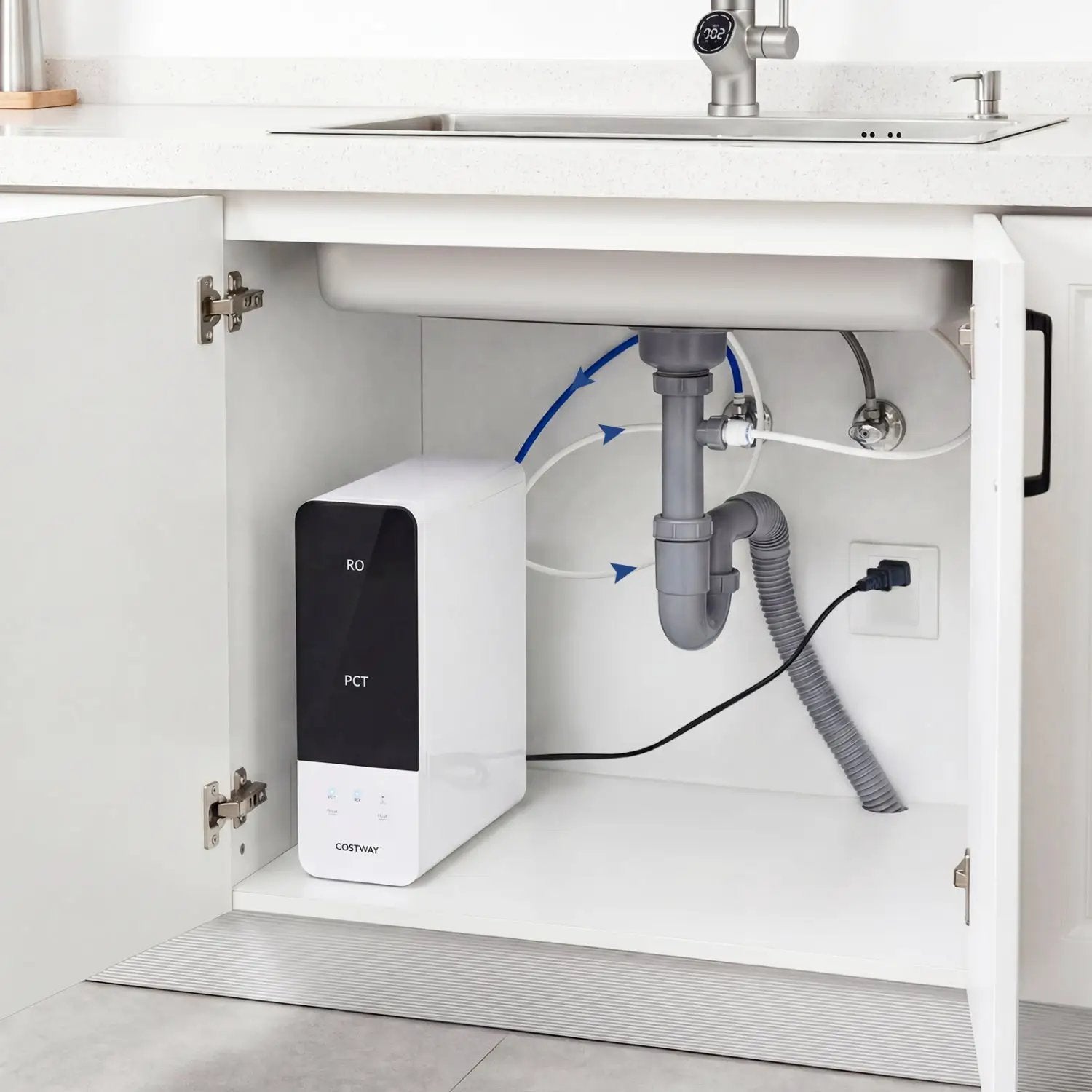 800 GPD Tankless Reverse Osmosis Water Filter System by DirectDeals