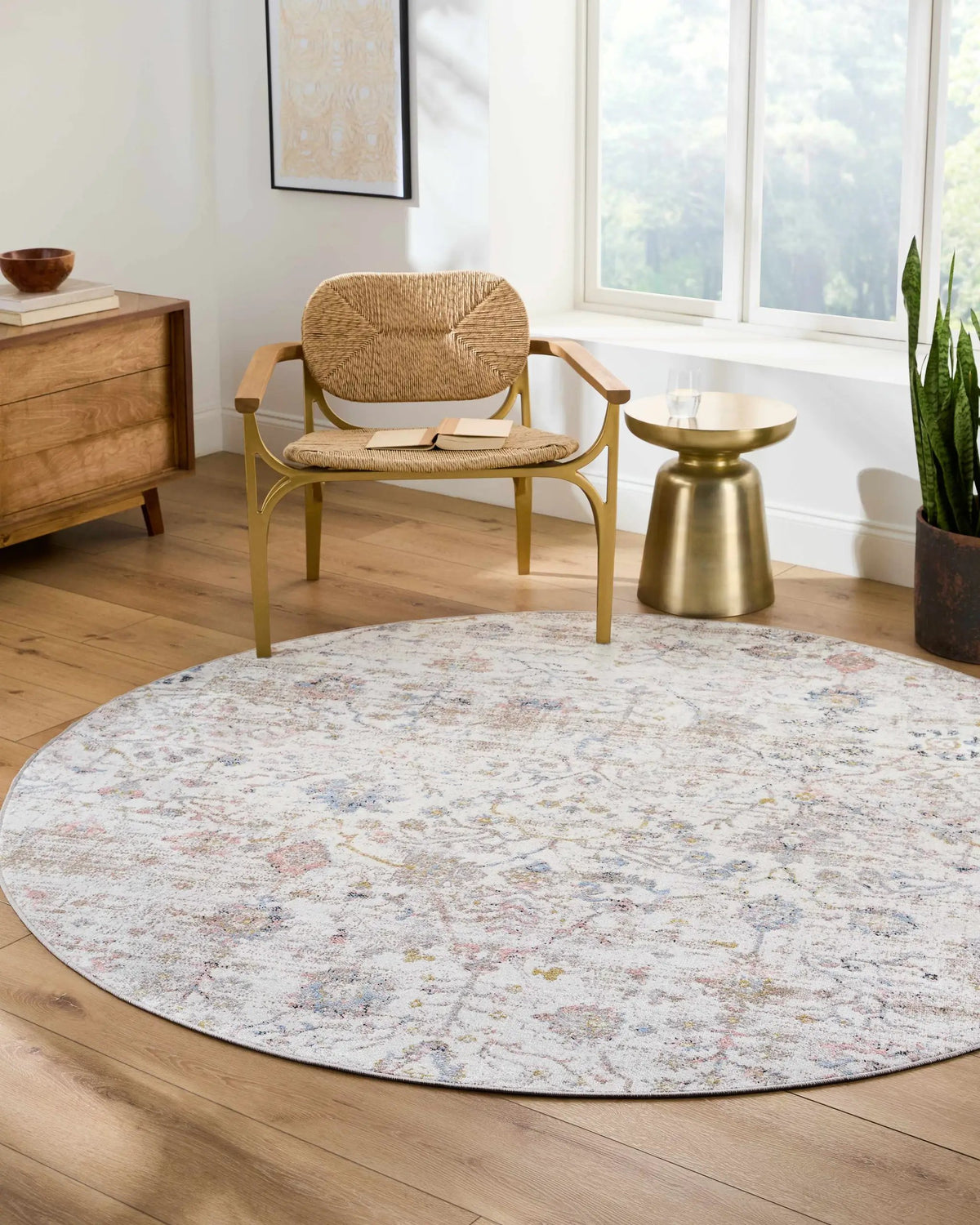 Azula Washable Rug, installed in a room 3