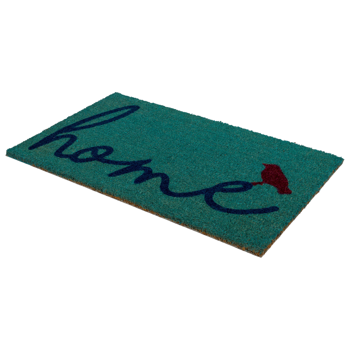 A Bird Perched on Home Coir Doormat, photo 6 of 21