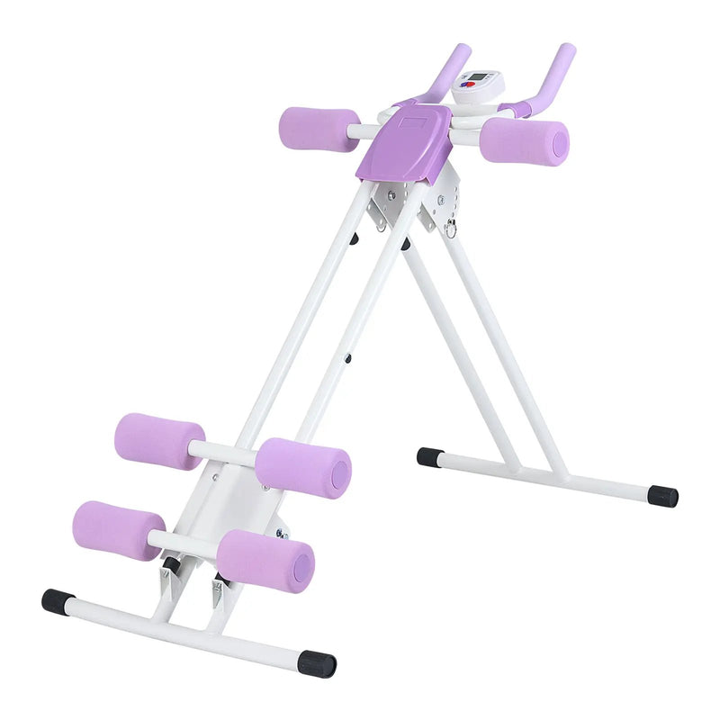 Ab Workout Equipment Foldable Abdominal Trainer Adjustable Ab Machine by DirectDeals