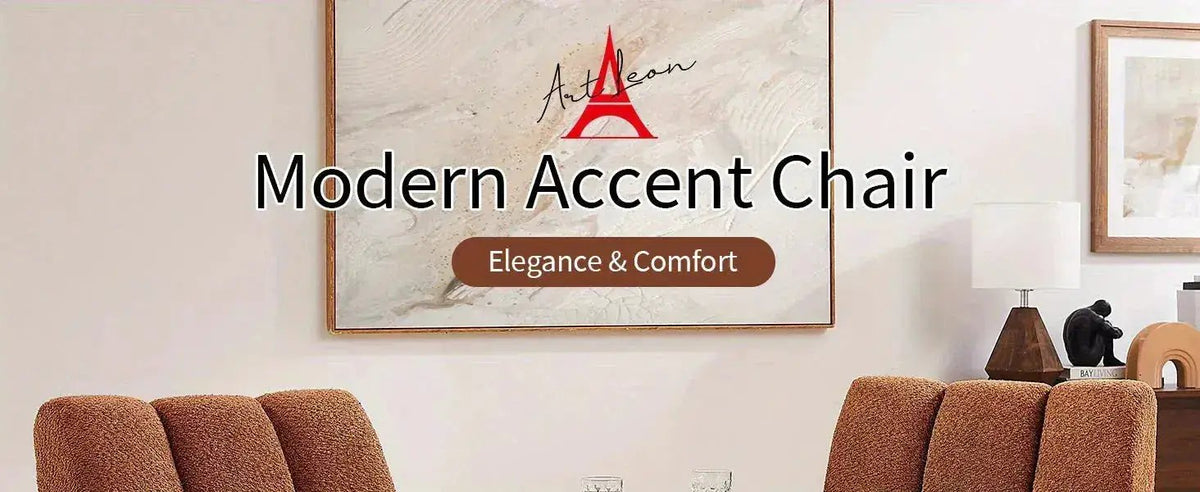 Accent Chair - Sherpa Beige Wooden, photo 3 of 14