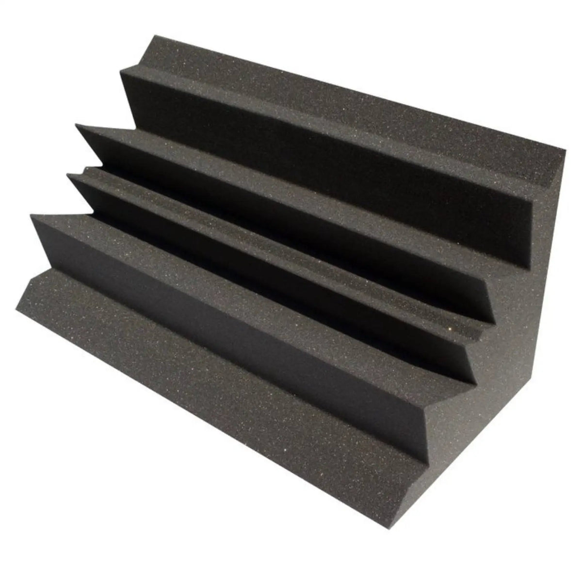 Acoustic Foam Corner Bass Traps, 12 x 12 x 24 Inch, NRC 1.20, 13 Colors