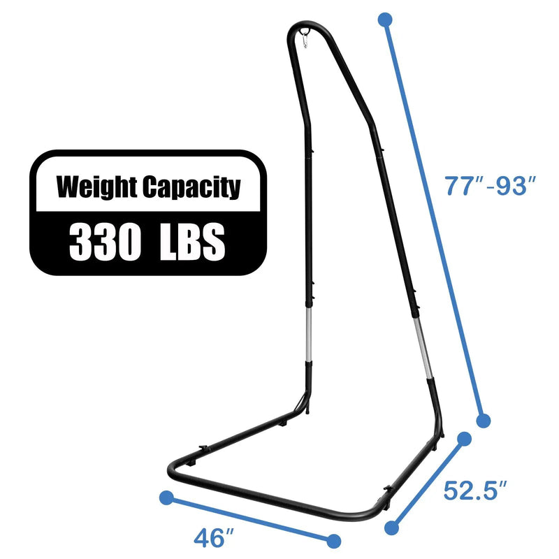 Adjustable Hammock Chair Stand Steel Frame by DirectDeals