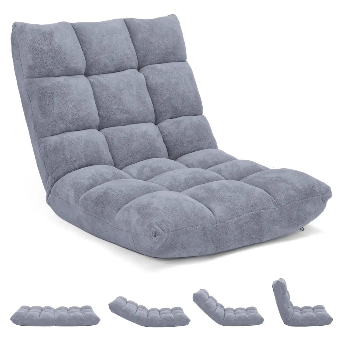 Adjustable 14-position Cushioned Floor Chair, photo 11 of 19