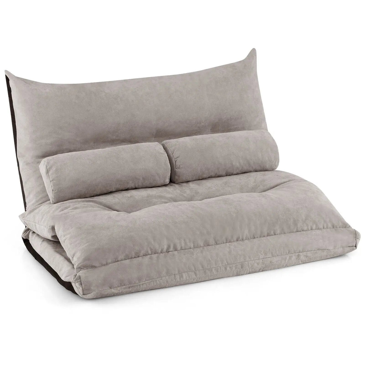 Adjustable Floor Sofa Bed with 2 Lumbar Pillows, photo 11 of 16