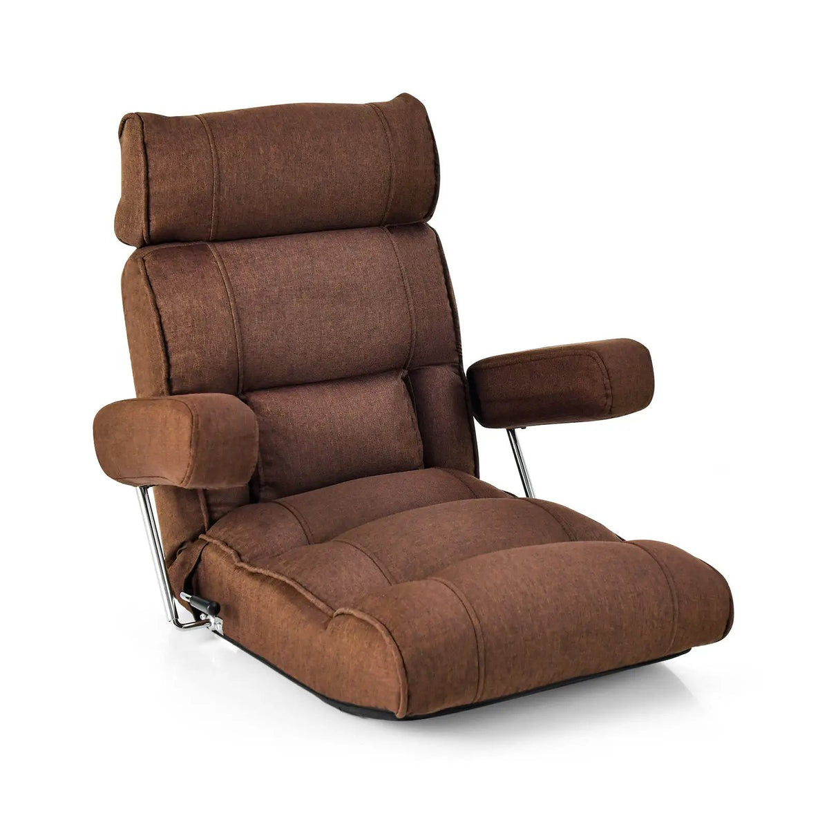 Adjustable Folding Sofa Chair with 6 Position Stepless Back, photo 3 of 10