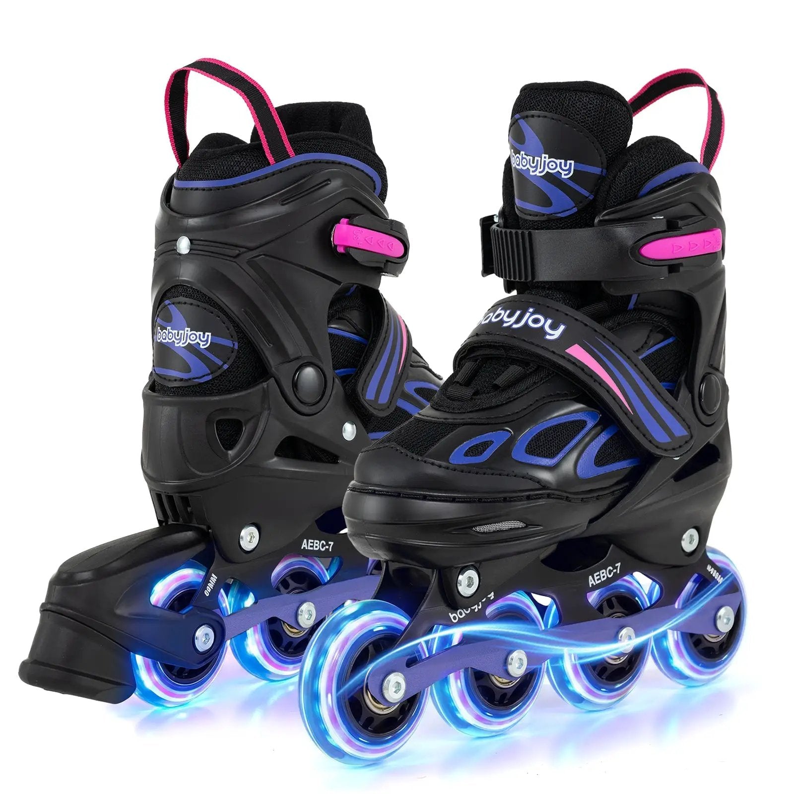 Adjustable Kids' Incline Skates for Boys Girls Ages 5-14 by DirectDeals