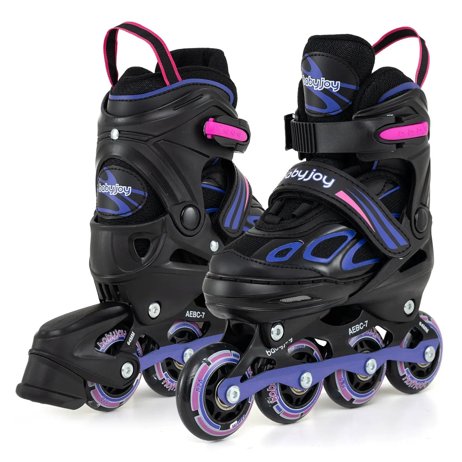 Adjustable Kids' Incline Skates for Boys Girls Ages 5-14 by DirectDeals