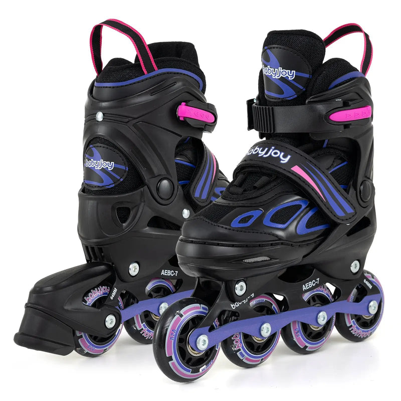 Adjustable Kids' Incline Skates for Boys Girls Ages 5-14 by DirectDeals