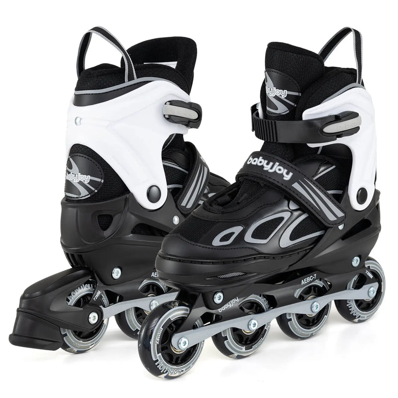 Adjustable Kids' Incline Skates 4 Sizes Adjustable Blade Roller by DirectDeals