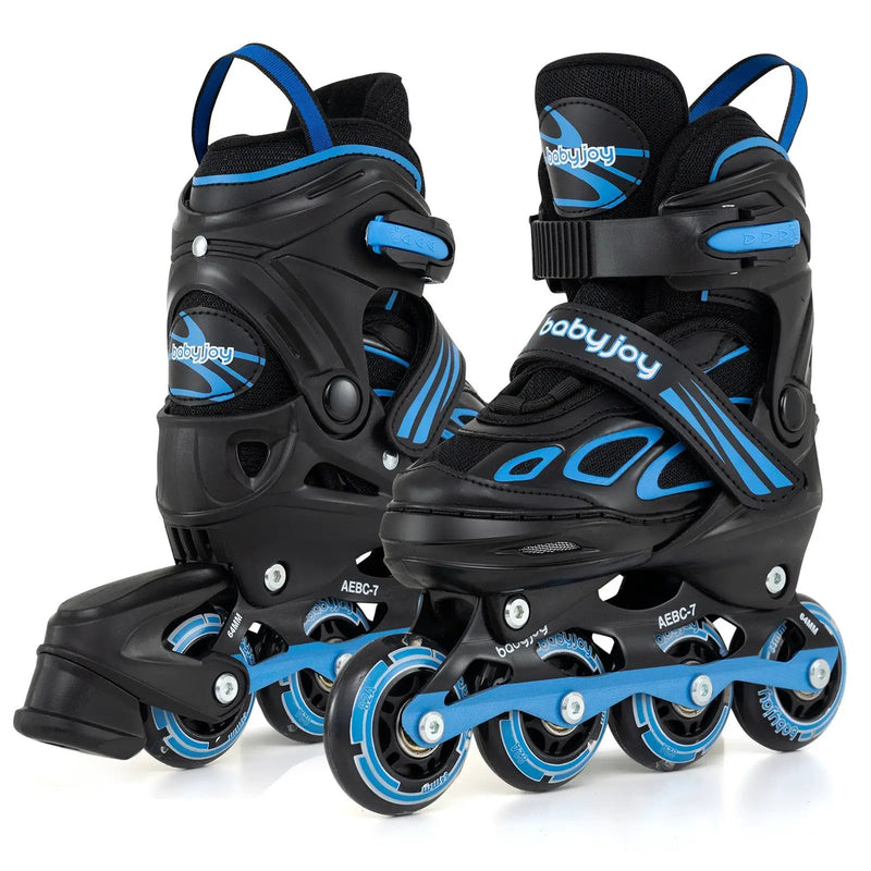 Adjustable Kids' Incline Skates for Boys Girls Ages 5-14 by DirectDeals