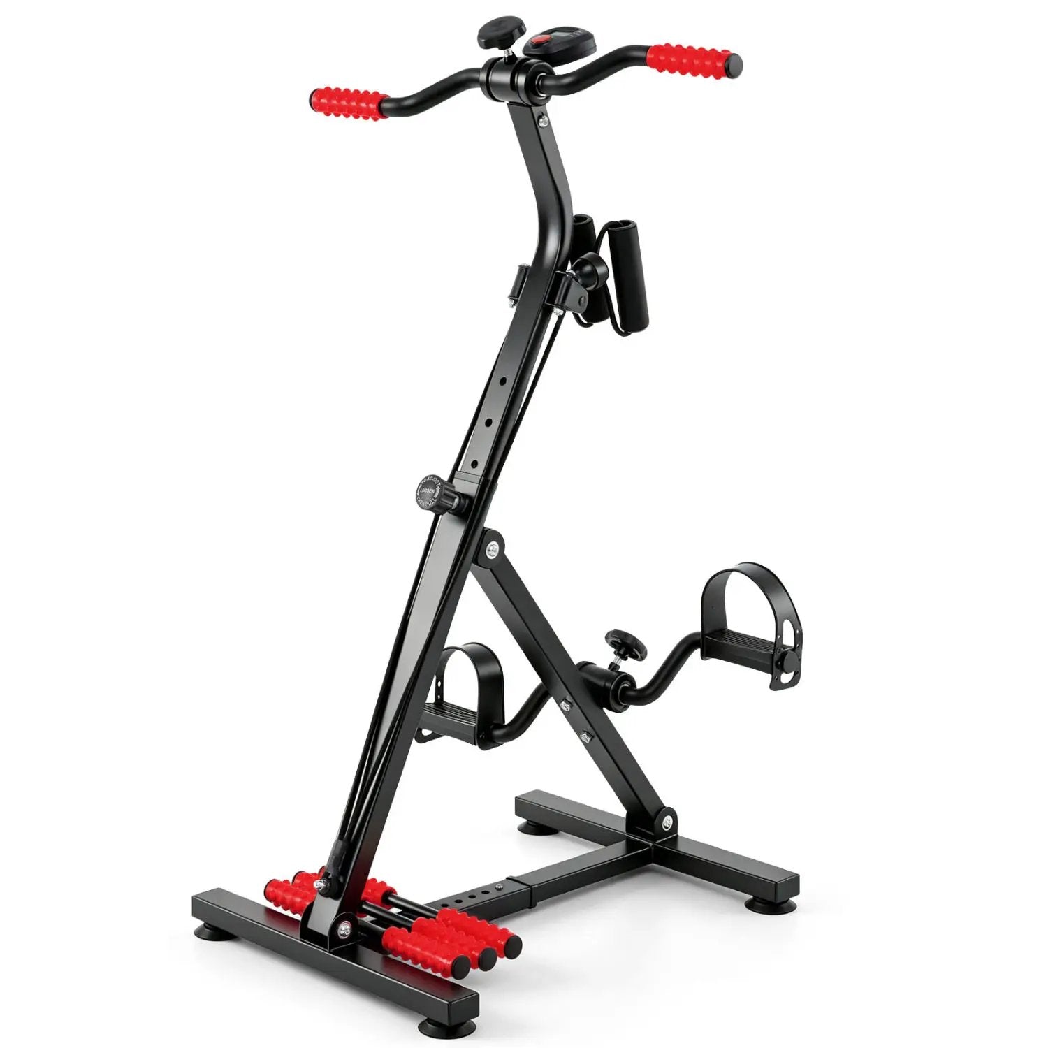 Adjustable Pedal Exercise Bike with LCD Monitor and Massage by DirectDeals