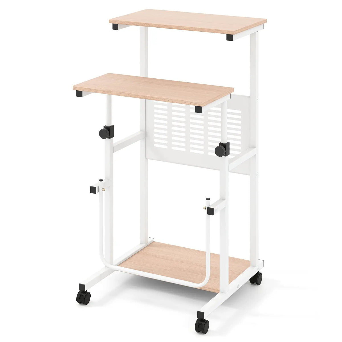 Height Adjustable Mobile Computer Stand, photo 4 of 9