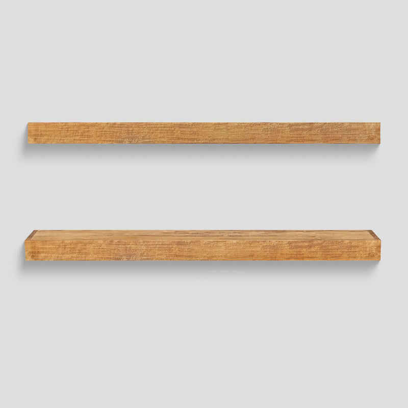 Farmhouse Floating Kitchen Shelf – Real Wood by Dogberrycollections