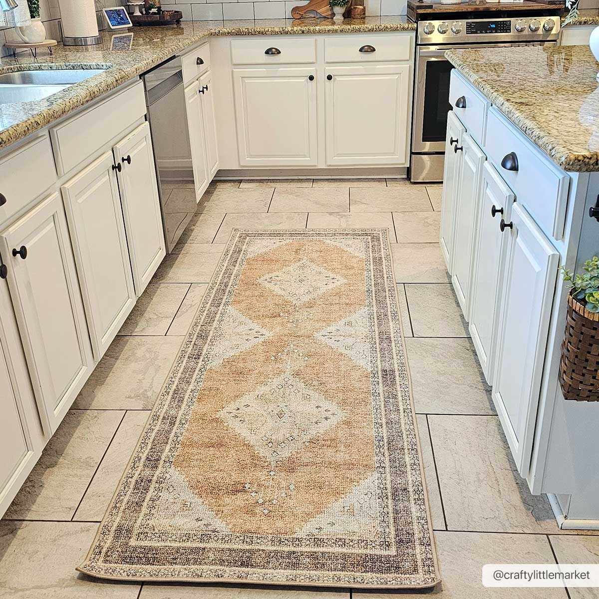 Albas Washable Area Rug by Hauteloom