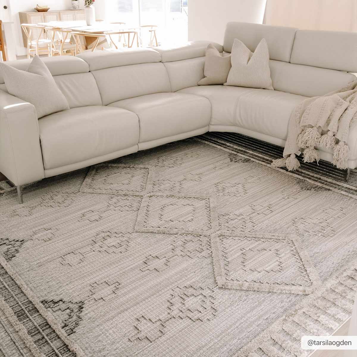 Amaga High-Low Rustic Rug by Boutique Rugs