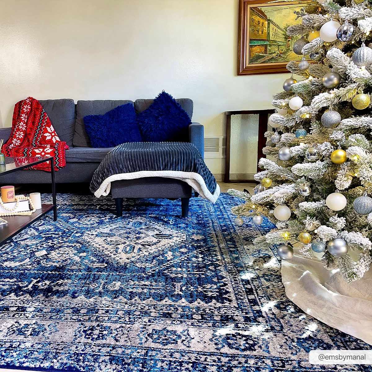 Andes Blue Area Rug, photo 4 of 22