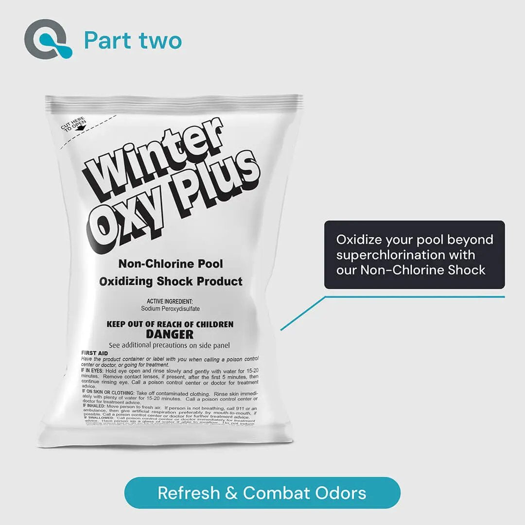 Pool Winterizing Kit - 3-Part Pool Closing Kit by AquaDoc