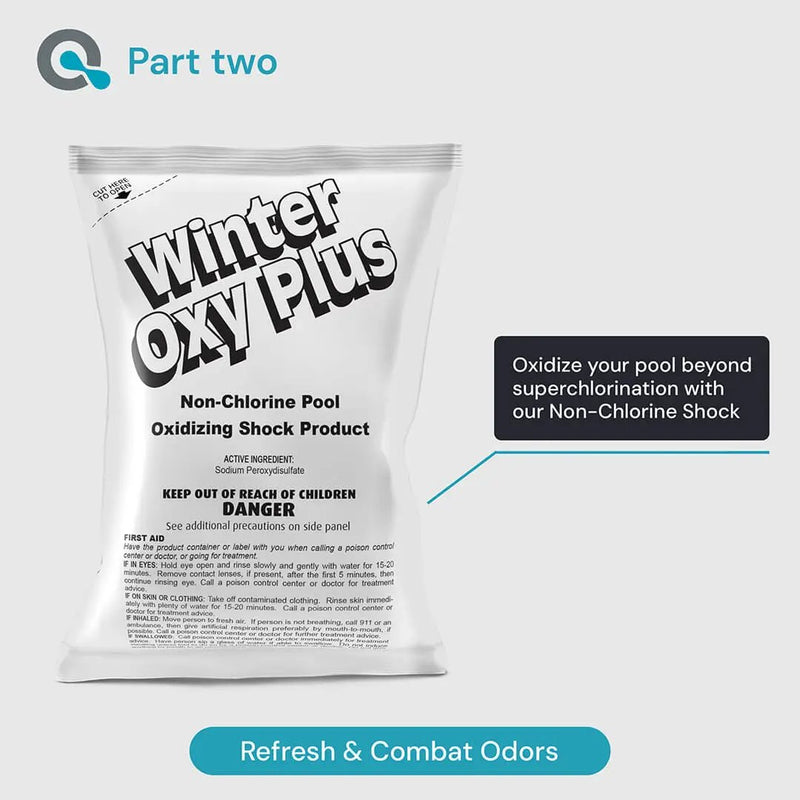 Pool Winterizing Kit - 3-Part Pool Closing Kit by AquaDoc