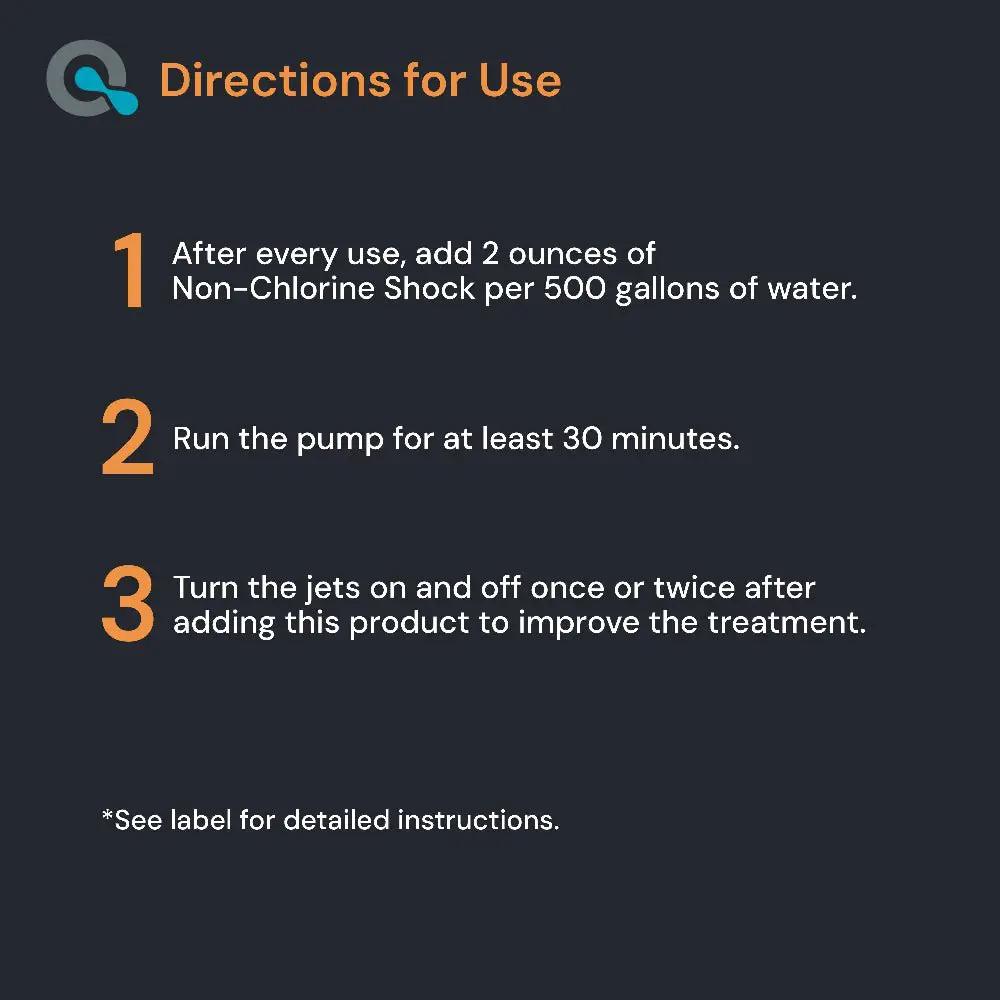Non-Chlorine Spa Shock for Hot tub by AquaDoc
