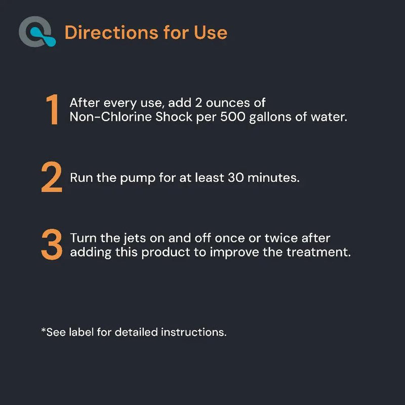 Non-Chlorine Spa Shock for Hot tub by AquaDoc